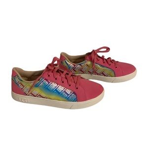 New without Box UGG Zilo Chromatic Pink Sneakers Youth Size 6 1122310K